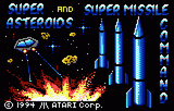 Super Asteroids & Missile Command screenshot 3 for Atari Lynx